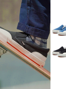 VISION童鞋 SLIP ON多色低帮一脚蹬帆布运动鞋滑板鞋男女儿童