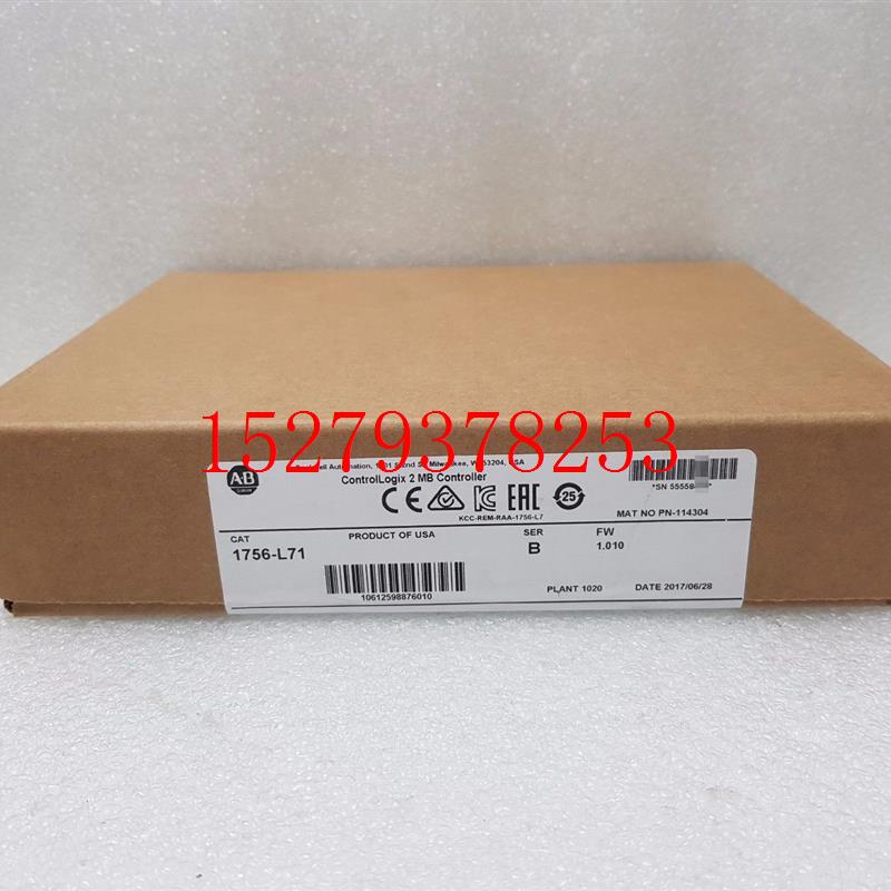 议价1756-L711756-L721756-L731756-L74全新ABPLC控制器现货质保