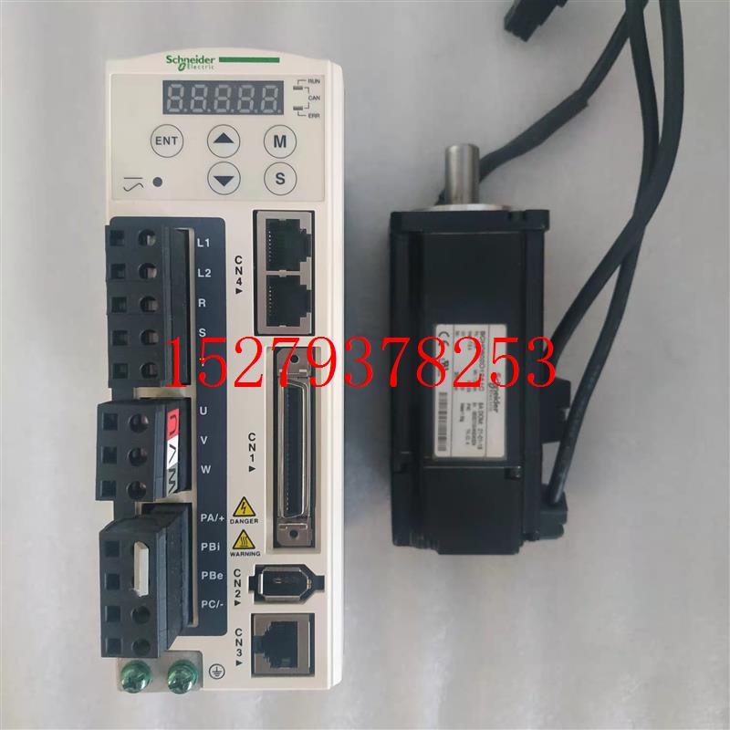 议价拆机施耐德400瓦套装LXM23AU04M3X/BCH0602012A1C支持CANopen