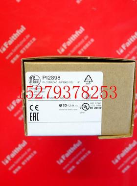 议价IfmPI2898易福门全新压力传感器PI-,25BREA01-MFRKG/US//P
