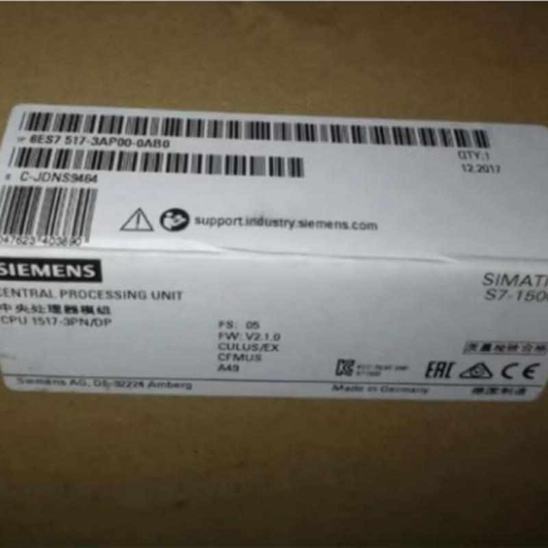 议价6ES7518-4AX00-1AC0西门子S7-1500标准型CPU模块6ES75184AX00