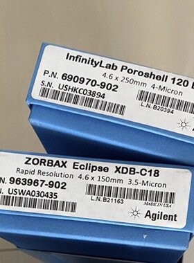 议价963967-902安捷伦Agilent ZORBAX XDB-C18液相色谱柱4.6*150