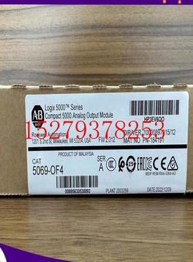 议价5069-OF4KCompact5000I/O4通道电压/电流模拟输出模块5069OF4