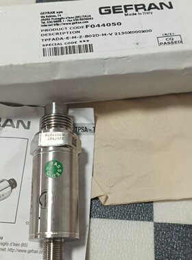 议价杰弗伦管道压力感测器 TPFADA-E-M-Z-B02D-M-V2130X000X00 全