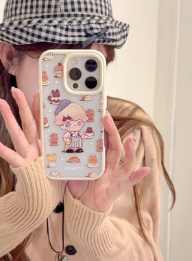 咖啡dimoo适用iphone17promax手机壳苹果16迪莫新款15创意新品超好看14pro女款超火卡通13全包防摔保护套2025