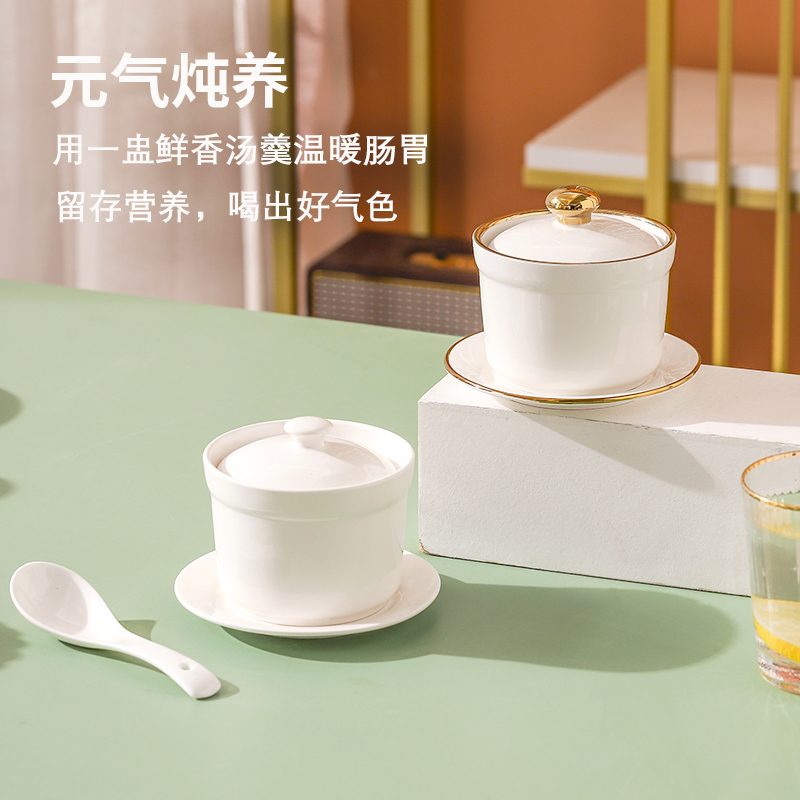 陶瓷炖盅隔水炖煲汤小瓦罐