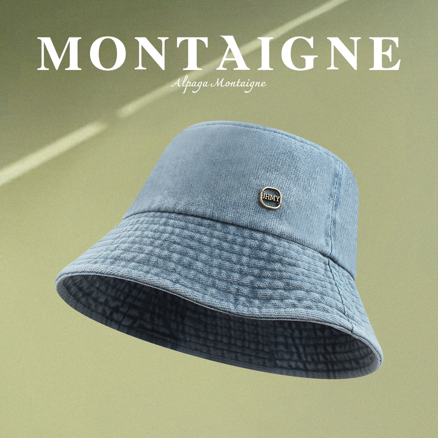 法国Alpaga Montaigne代购牛仔渔夫帽女原单盆帽遮阳防晒百搭帽子