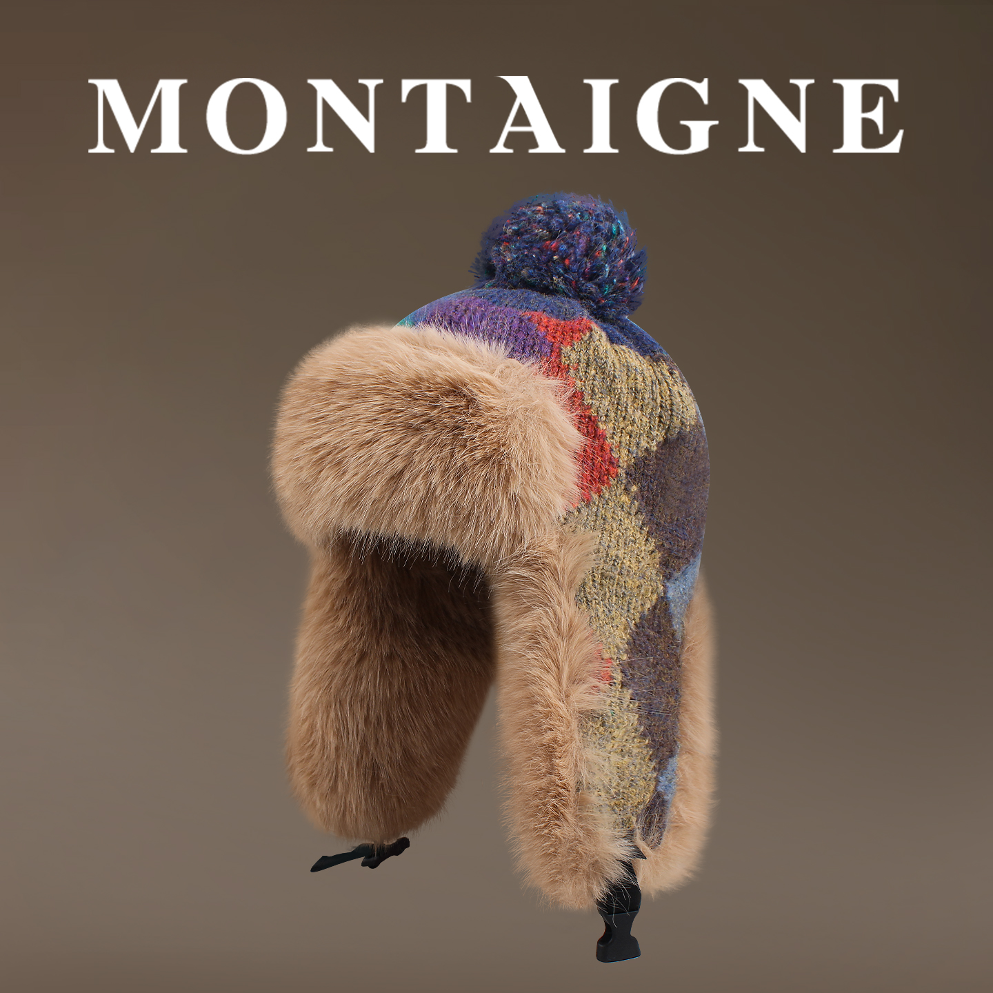 蒙田东北保暖雷锋帽子冬季加厚帽