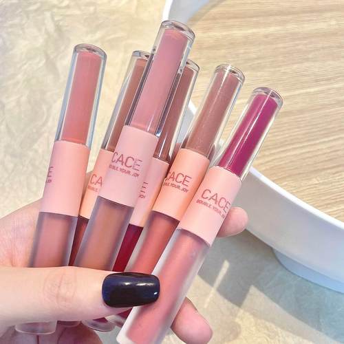 CACE双头唇釉哑光唇泥学生素颜