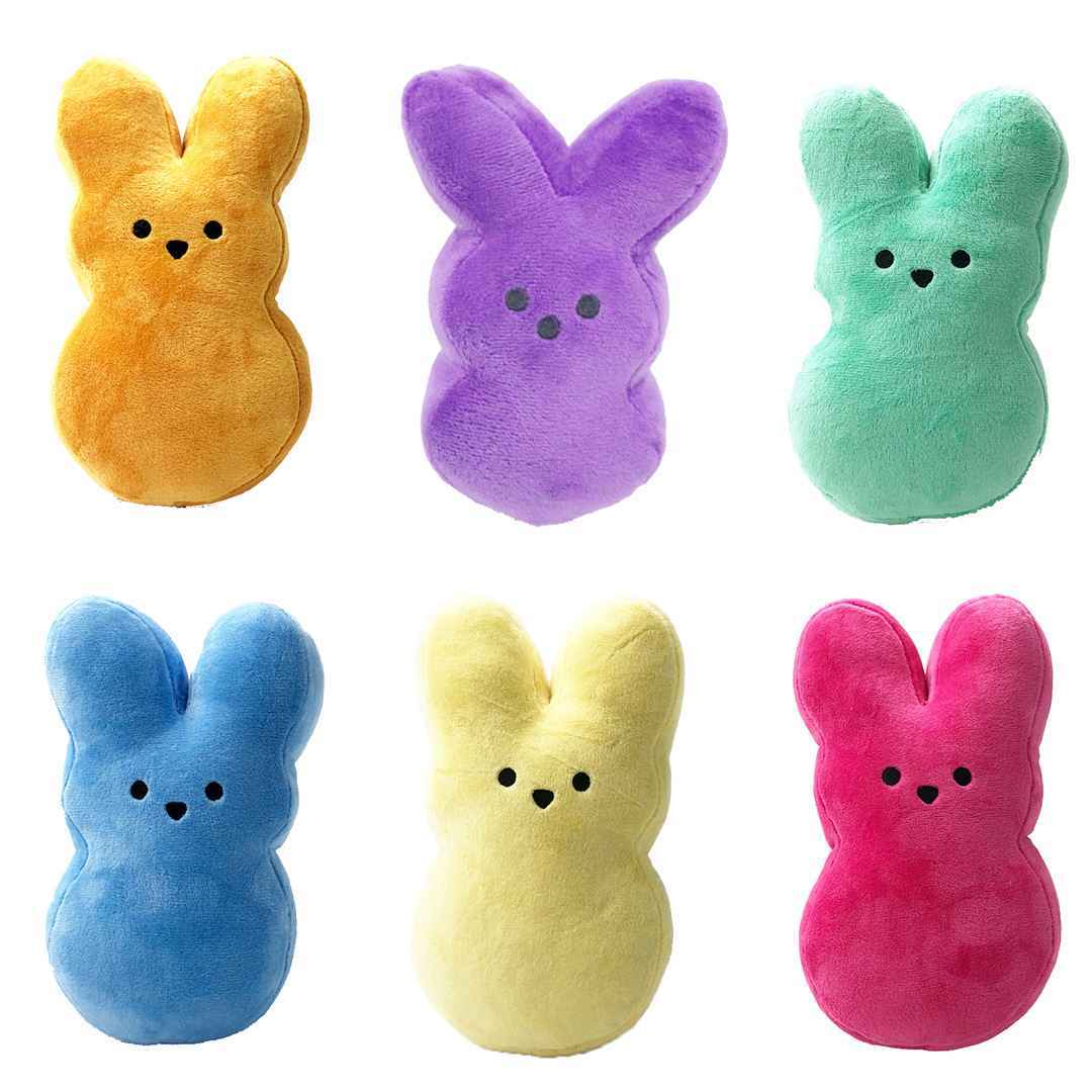 外贸新款peeps复活节兔子公仔卡通动物毛绒玩具兔子玩偶