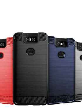 适用华硕ZS630KL手机壳ZE554KL保护套ZD552KL碳纤维ZB620KL拉丝纹