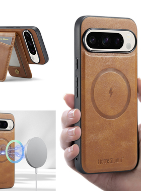 适用谷歌Google Pixel 7/8/9Pro xl/10磁吸充电手机壳Pixel 8a保护壳Pixel7pro全包防摔7a保护套磨砂男女软