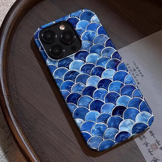 东海龙王鳞纹苹果17pro手机壳新款iPhone16全包镜头13防摔12promax菲林壳14哪吒闹海xsmax复古17龙族15高端套