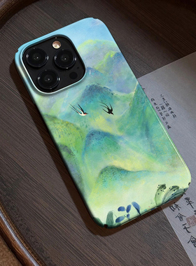 春天  春回大地燕回南 手机壳iphone15promaxs13不会撞壳小众清新简约适用菲林全包ins风xr1412防摔11保护套