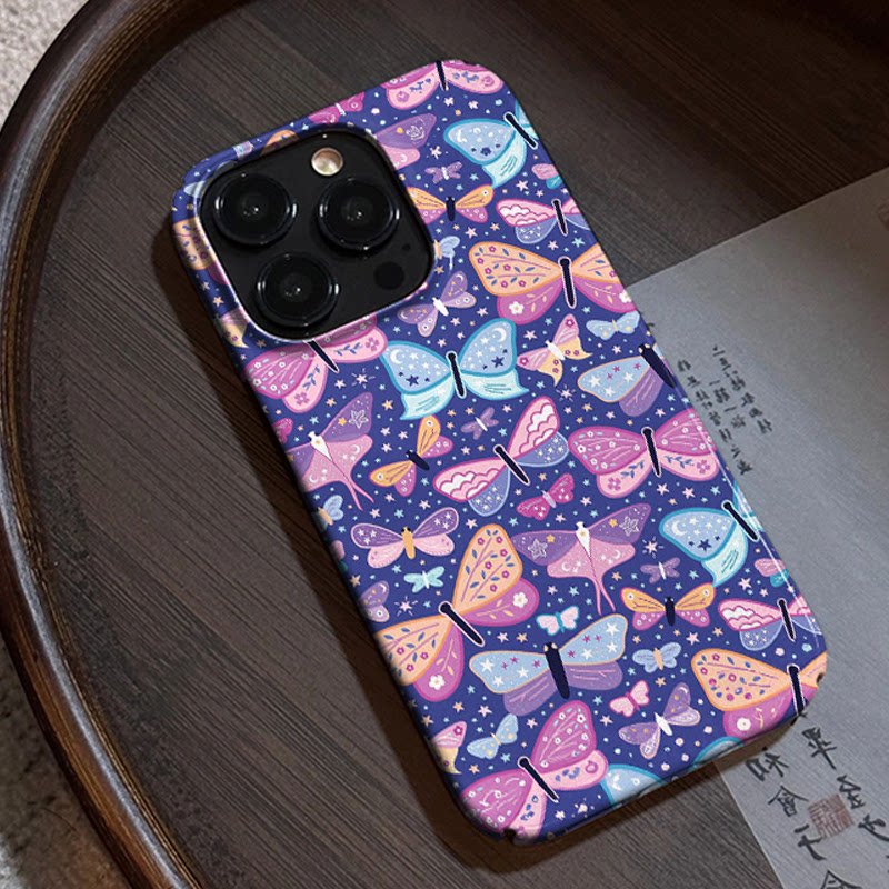 小众百变形态蝴蝶苹果13手机壳菲林壳iphone14高级感13pro浪漫创意卡通亮面全包防摔硬壳xs情侣男女款可爱ins