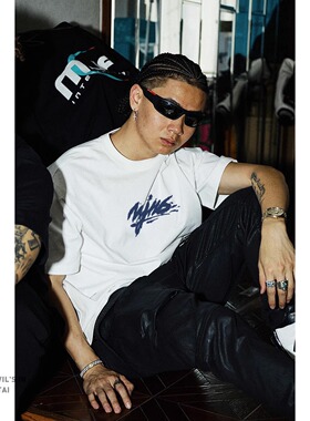 【顽童MJ116主理】MJF MJ FRESH GANG 字母印花纯棉宽松短袖T恤