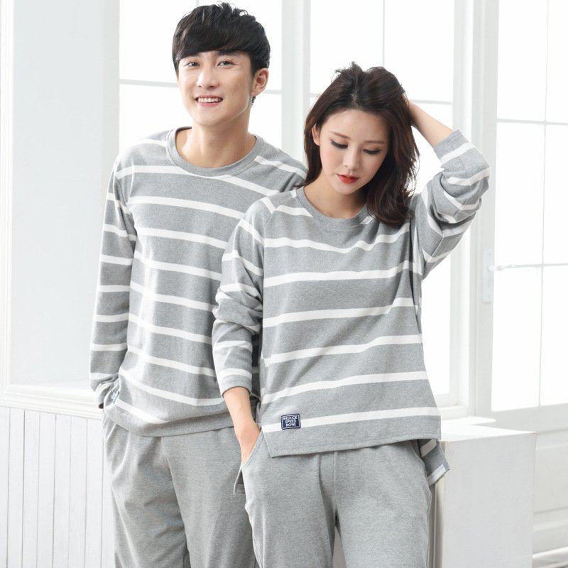 情侣睡衣纯棉春秋女士家居服全棉秋冬套装大码男士居家服情侣款,女士内衣/男士内衣/家居服,睡衣/家居服套装,淘宝优惠券,粉丝福利购,淘宝优惠卷