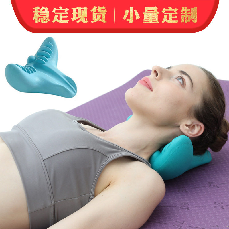 韩国颈椎按枕重力指压脖子肩部康复牵引器肌肉放松颈部按枕