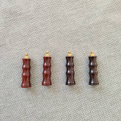 厂家紫檀竹节挂件紫光檀容器手把件摆地摊