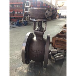 气动碳钢硬密封耐高温V型球阀VQ647Y DN15 福兴良工 16C