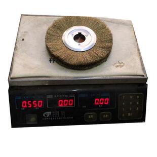 7寸平行钢丝轮180*30*32孔 0.175丝钢丝抛光轮 除锈钢丝刷厂家