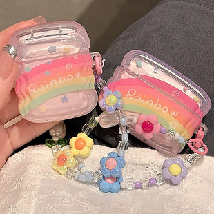 小花手链适用airpod2 2代耳机套 3代保护壳airpod pro