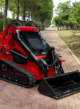 出口北美HT380小型履带式滑移装载机 多功能Skid steer loader