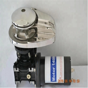 600W G6立式低头起锚机 不锈钢小型电动起锚机  游艇五金配件