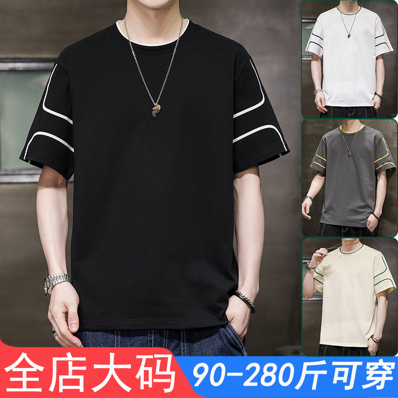 短袖t恤男夏季2024新款宽松图片