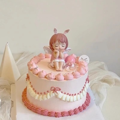 安妮宝贝蛋糕摆件小王子公主插件