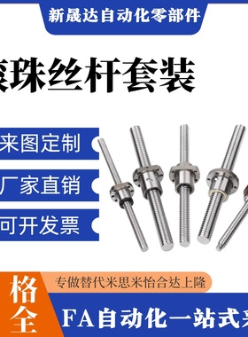 米思米XSVR BSE BSS BSSC1505 1210 1510 1520 2010滚珠丝杆丝杠/