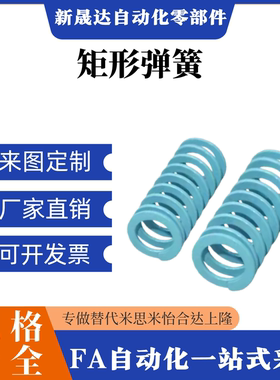 矩形弹簧YSWU-D10.5-D12.5-D14.5-D17 D21 D26 D31 D37 D43-L