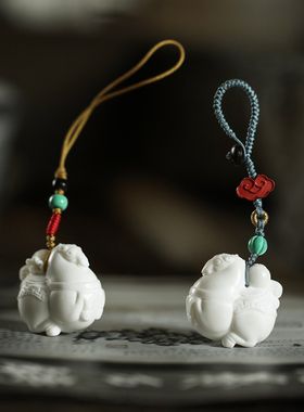 濮暹鹿角小马挂件手机包包吊坠