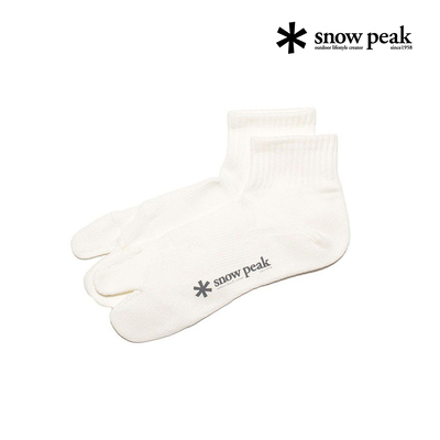 SnowPeak雪峰休闲中筒分趾袜