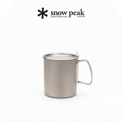 snowpeak雪峰钛金属个人锅