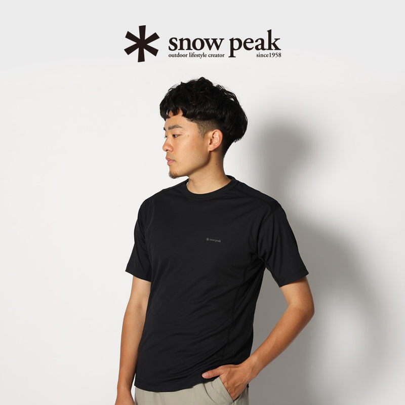 snowpeak雪峰户外速干短袖T恤