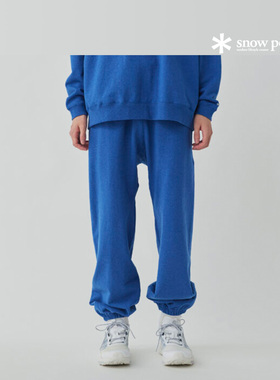 snowpeak雪峰户外运动宽松休闲裤基础款百搭束脚男女款PA-25SU401