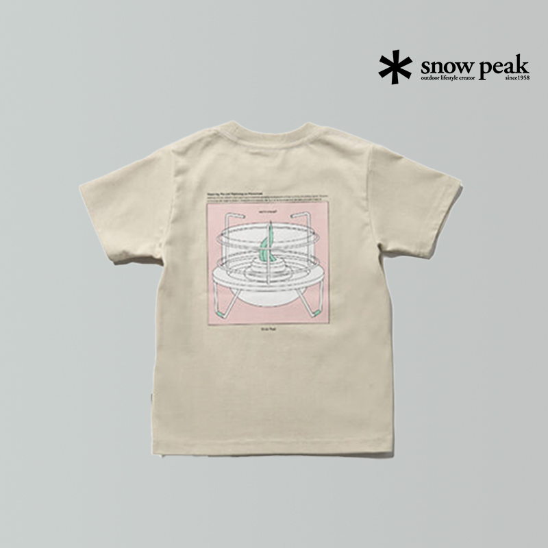 SnowPeak雪峰户外休闲儿童T恤