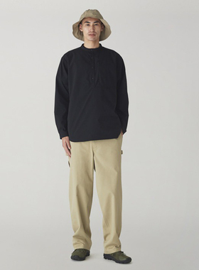 snowpeak雪峰2024秋休闲衬衫RW Transit男女款立领衬衣衬衫