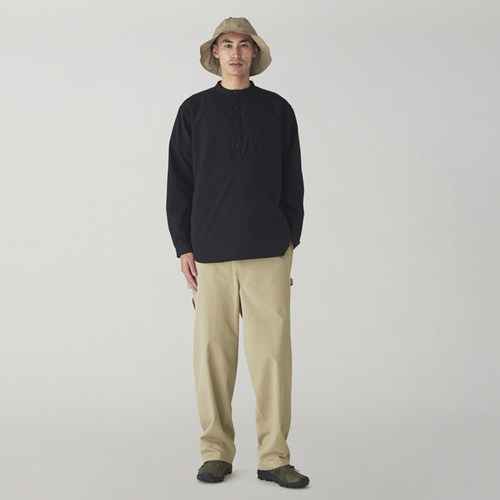 snowpeak雪峰2024秋休闲衬衫RW Transit男女款立领衬衣衬衫 - 封面