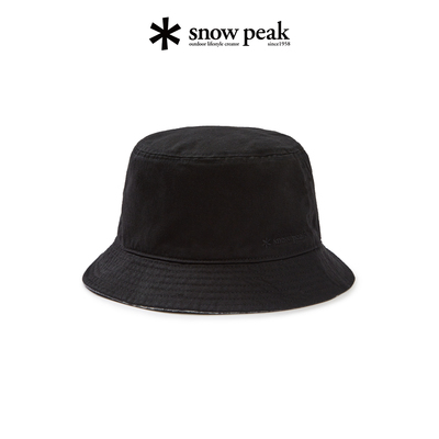 SnowPeak 雪峰双面戴渔夫帽山系户外风帽子