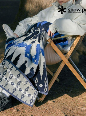 SnowPeak雪峰Pendleton联名毛毯柔软亲肤午休盖毯 SI-PD-25SU001