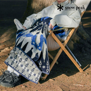 SnowPeak雪峰Pendleton联名毛毯柔软亲肤午休盖毯 SI-PD-25SU001