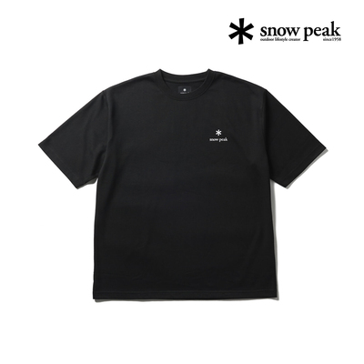 SnowPeak雪峰百搭LOGO款短袖T恤