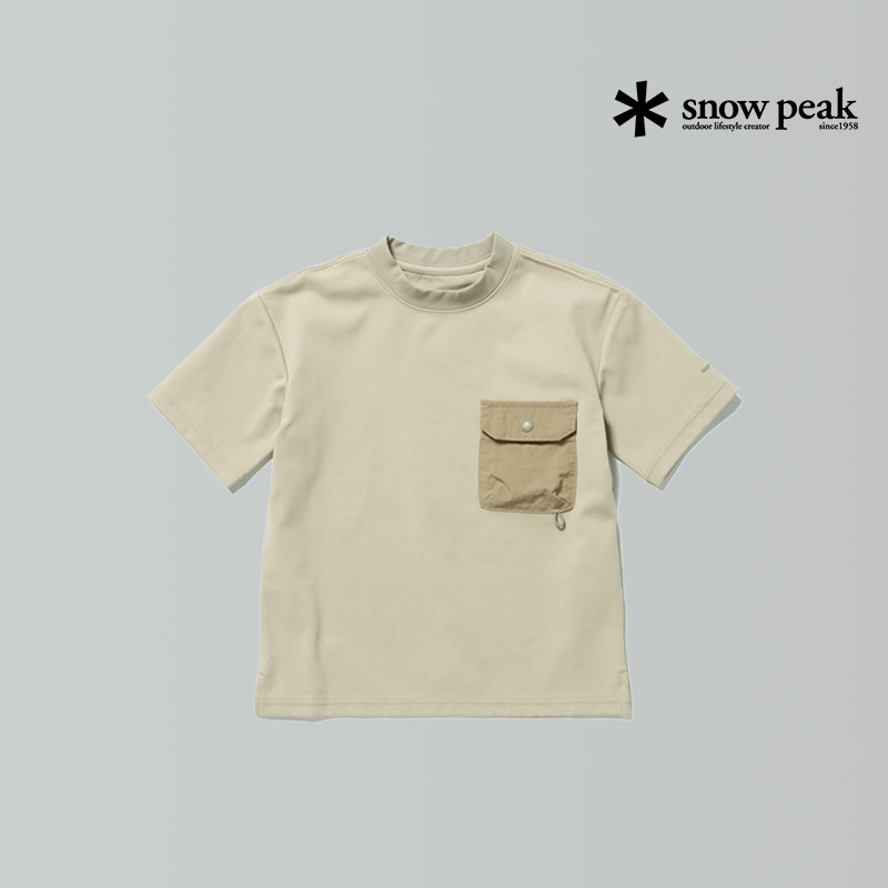 SnowPeak雪峰2025短袖儿童T恤