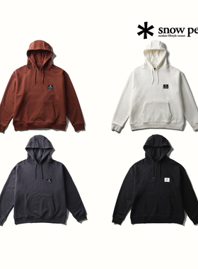 SnowPeak雪峰2025秋冬新款休闲连帽卫衣男女情侣款NSD-SW-25AU002
