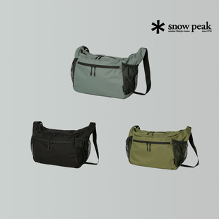snowpeak雪峰2026春夏户外休闲单肩包防水斜挎包男女款AC-25SU403