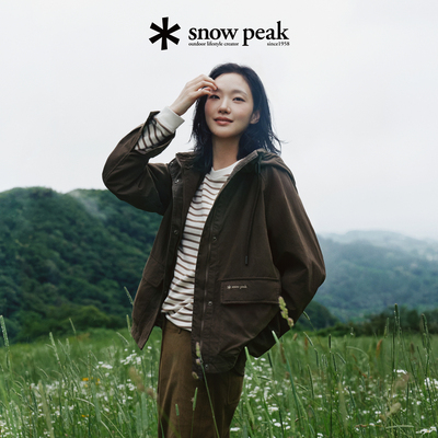 SnowPeak雪峰夹克女工装连帽外套