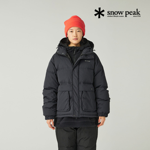 SnowPeak雪峰2025秋冬新款羽绒服男女同款防风羽绒外套JK-25AU001