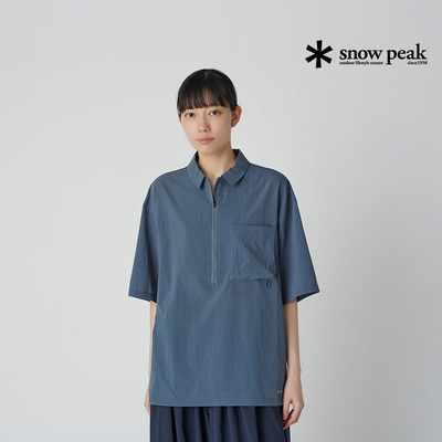 SnowPeak雪峰2025春夏户外Polo衫